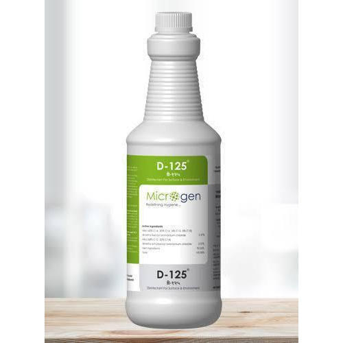 99% Pure D 125 Fumigation Disinfectant Liquid 500 ml Pack for Surface Cleaning