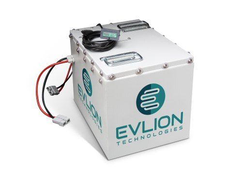 Prismatic Lithium-Ion Evlion Long Lasting 51.2V Rechargable E-Rickshaw Battery