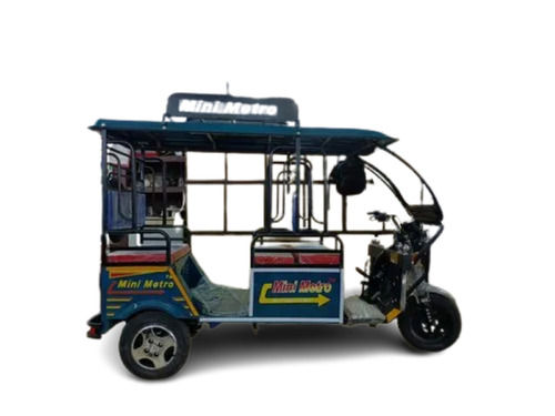 Five Seater Medium Speed Three Wheeler Electric Battery Operated Rickshaw