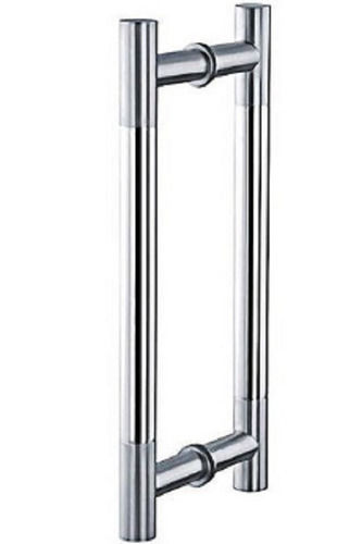 Pink Long Life Span Easy To Install Polished Stainless Steel Glass Door Pull Handle (8 Inch)