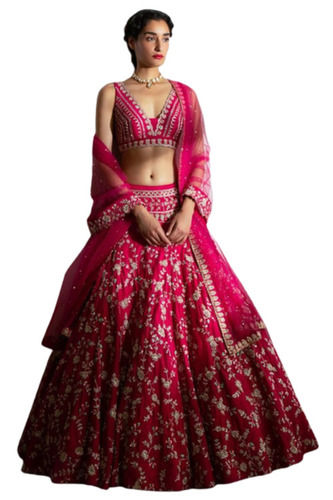 Buy Sizzling Multi Color-Black Floral Printed Banglory Silk Wedding Lehenga  Choli With Dupatta from Designer Lehenga Choli