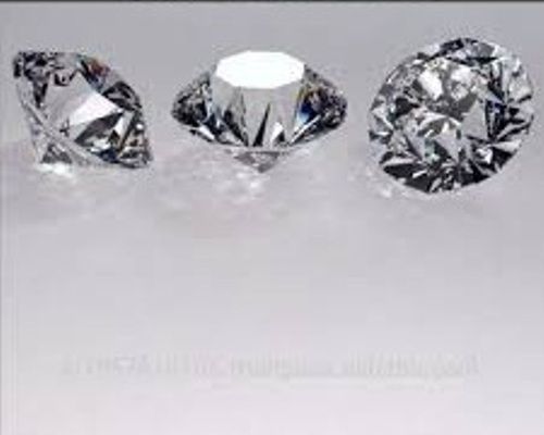 Stainless Steel Single Cut Diamond, Shape: Round