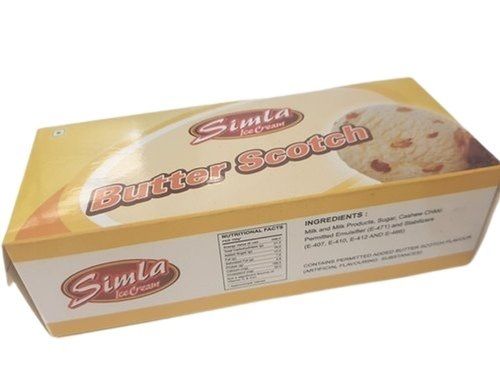 Soft And Tasty Simla Butterscotch Ice Cream Fat Contains (%): 17.3 Grams (G)