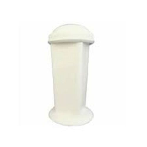 Portable Durable White Color Plastic Coplin Jar