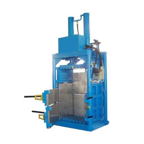 Blue  380 To 440 V 25 Hp Hydraulic Baling Press Machine