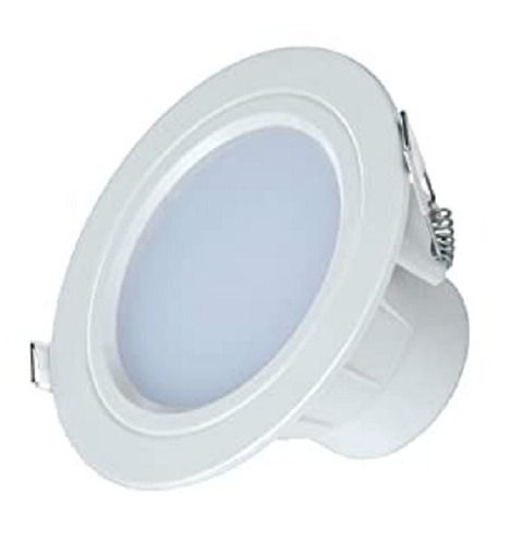 240 Voltage 10 Watt 22 Base Plastic Body Round Ceilings Led Downlight  Color Temperature: 5000 Kelvin (K)