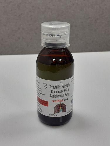 Anihist Terbutaline Sulphate, Bromhexine HCL, Guaiphenesin And Menthol Cough Syrup