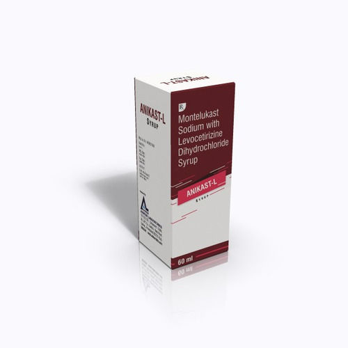 ANIKAST-L Montelukast Sodium And Levocetirizine Dihydrochloride Syrup, 60 ML