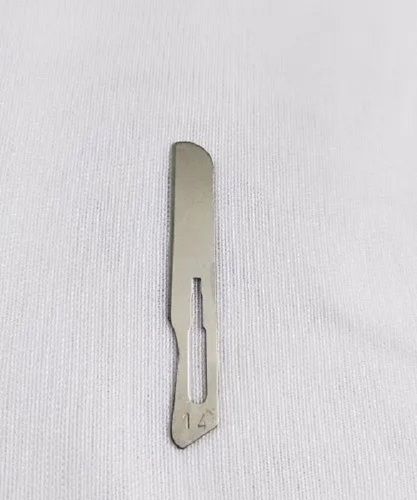 Curved Edge Carbon Steel Surgical Blade No 14 Usage Aesthetic Procedures