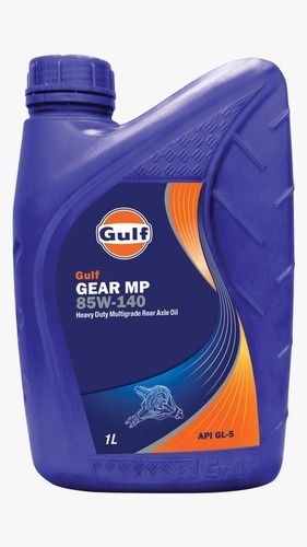 Gulf Gear Mp Heavy Duty Multigrade Rear Axle Synthetic 85W-140 Engine Oil  Body Material: Aluminum