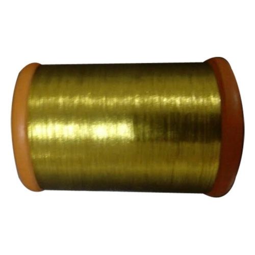 Golden Mercerized Eco-Friendly Super Fancy Zari Yarn Thread For Weaving And Sewing 