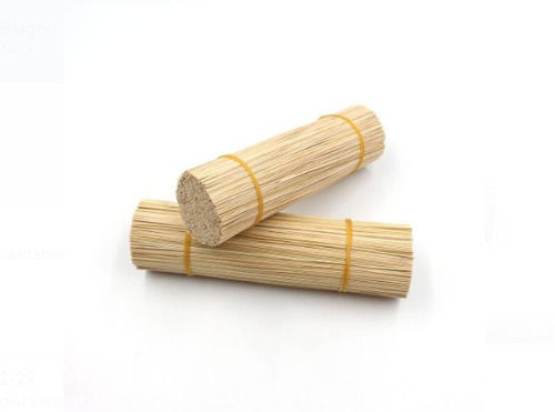 100% Eco Friendly Handmade Round Religious Incense Bamboo Stick, 8 Inch Long 