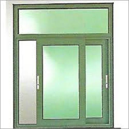 White 15 Kilogram Weight, Crack Proof Durable Aluminum Glass Sliding Window