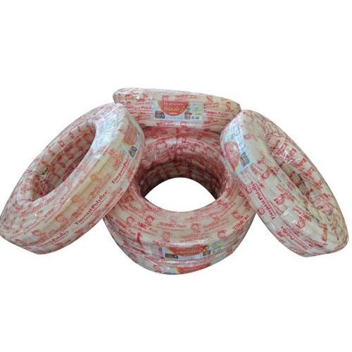 30 Meter Flexible Durable And Long Life Span Round White Pvc Plastic