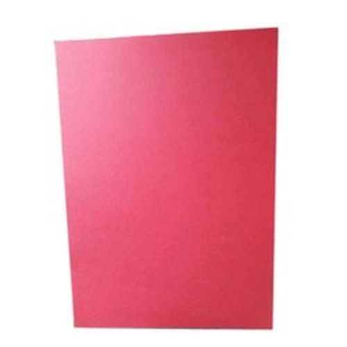 A4 Size Plain Red Colour Paper Sheet