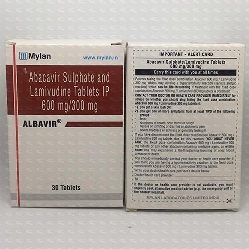 Albavir Tablets Ip 600/300 Mg