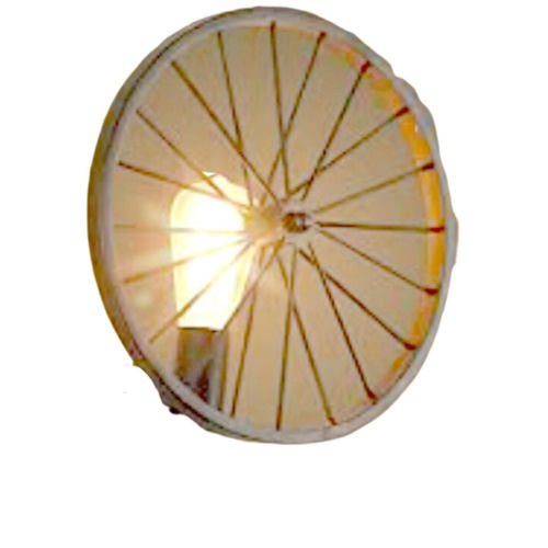 Beautifully Designed Bicycle Wheel Wall Mounted Light Of Iron With Cool White Colour