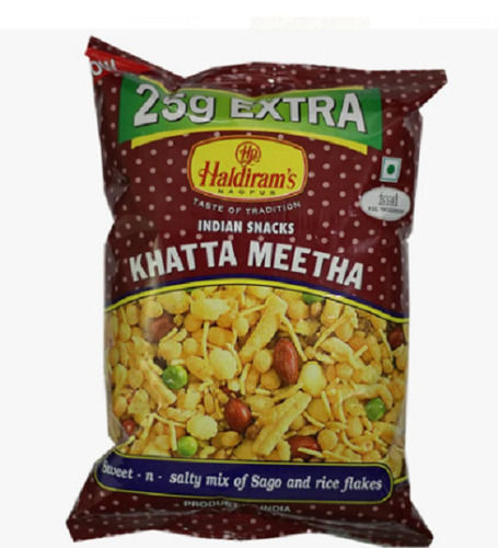 Crispy And Sweet Taste Food Grade Haldirams Khatta Meetha Namkeen Processing Type: Fried