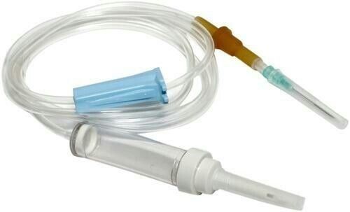 Disposable Infusion Iv Set For Medical Use, 1500 Mm Length Industrial