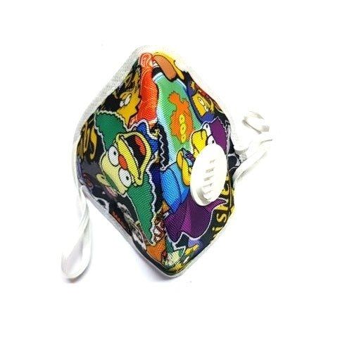 Multi Color Printed Free Size 3 Layers Reusable Cotton Face Mask