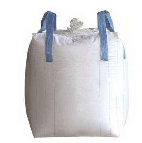 Plain White Polypropylene Jumbo Bag For Packaging, 50-100 Kg Storage Capacity