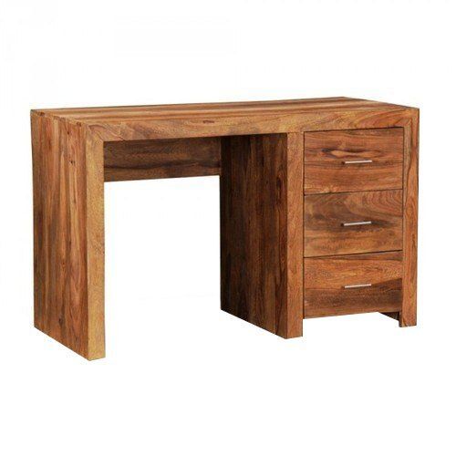 Machine Made Polished Finish And Rectangular Wooden Study Table