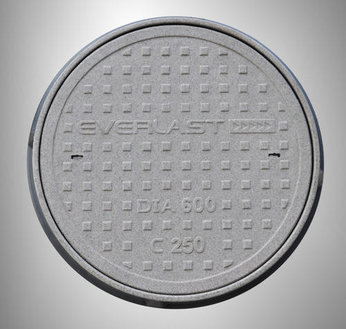 Round Grey FRP Manhole Frames And Covers