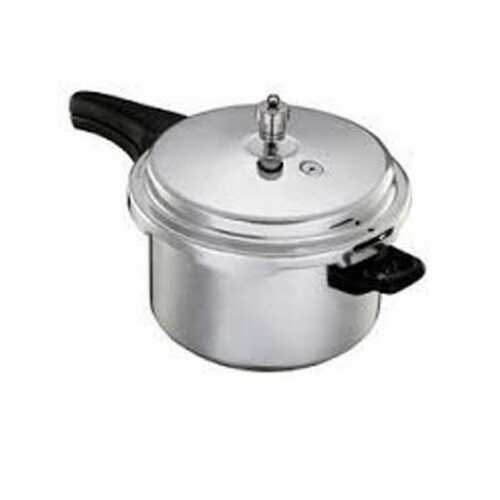 Rust Proof Stainless Steel Outer Lid Pressure Cooker, 5 Liter Capacity