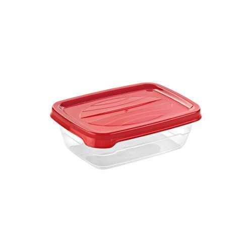 500 Ml Beautiful Microwave Safe Transparent Plastic Food Container With 800 Gram Load Capacity Dimension(L*W*H): 22.5 Cm X 16 Cm X 6.9 Cm  Centimeter (Cm)