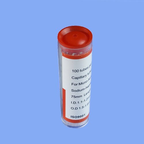Glass Red Capillary Tube, For Chemical Laboratory Grade First Class at