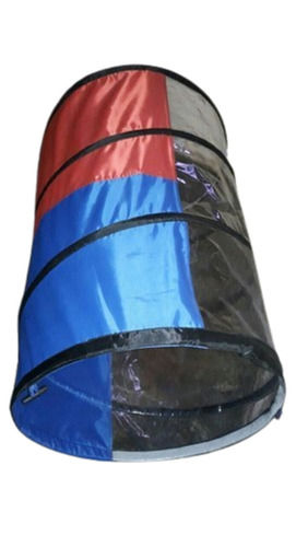 Kids Portable Polyester Play Tunnel For Indoor And Outdoor Playground With 42 x 80 x 42 cm Size