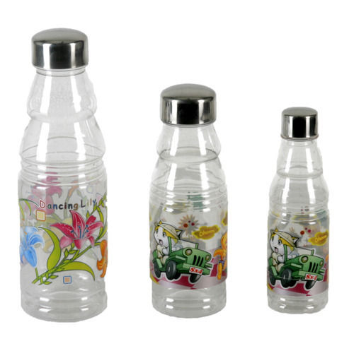 Leakproof Fancy Designer Transparent Kids Water Bottles