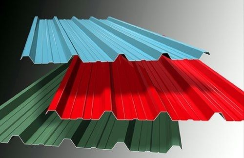 0.4 to 0.8mm Steel Colour Coated Profiled Sheets for Residential and Commercial Use