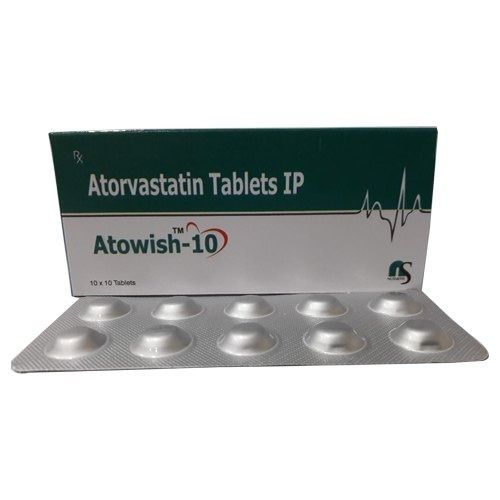 Atorvastatin Tablets Ip, 10 X 10 Tablets Pack 