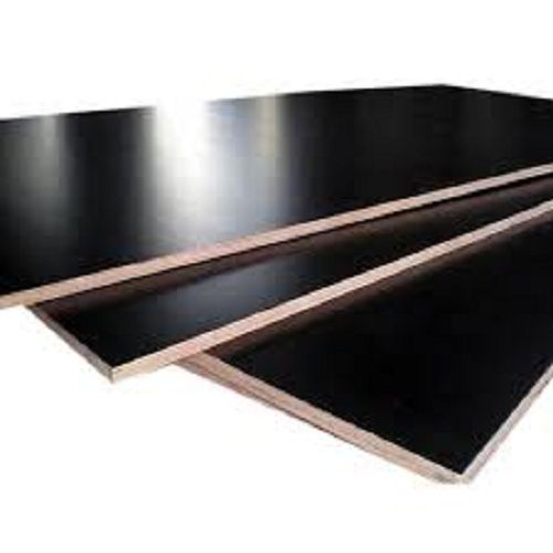 Glossy Finish Color Black Plain Laminated Plywood