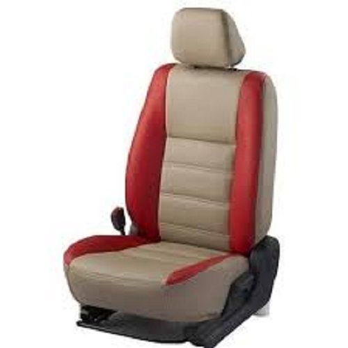 Cream And Red Color Automotive Car Seat Cover