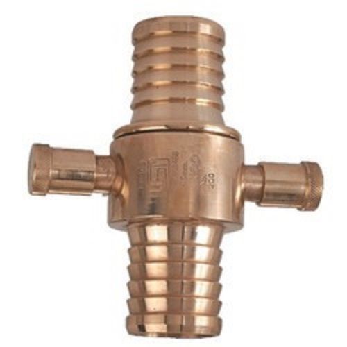 Corrosion Resistant Galvanized Brass Round 63 Mm Head Fire Hose Coupling