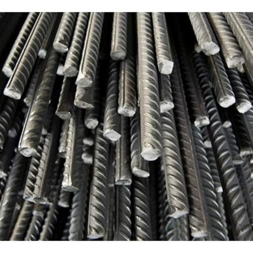 Brown Fe 550 Grade 32 Mm Galvanized Iron Vizag Tmt Bar With 12 Meter Length