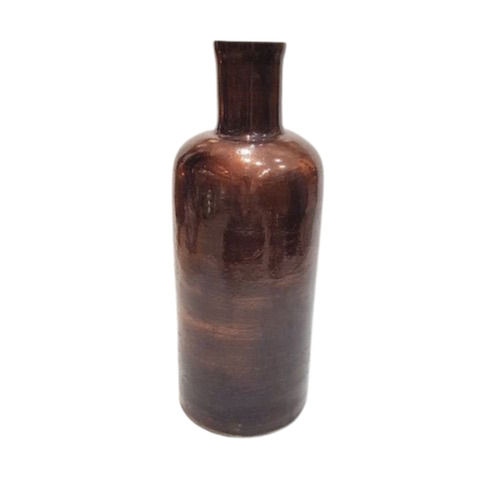 High Tensile Strength Antique Effect Customizable Color Metal Vase For Home Decoration Bottom Diameter: 5 Inch (In)