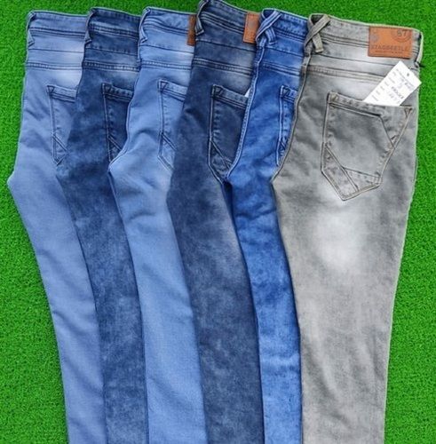 Men Multicolor Stagbeetle denim jeans