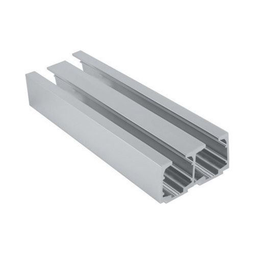 Silver Rectangular Hard Alloy Content Smooth Polished Surface Aluminum Channels