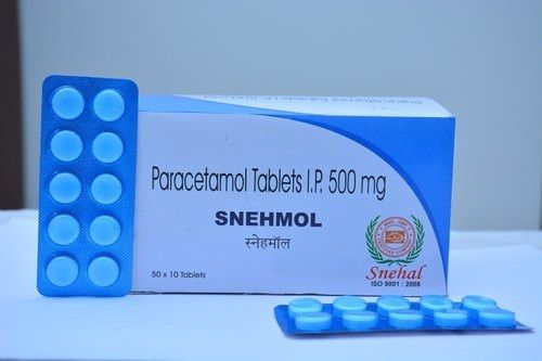  स्नेहमोल I.P 500 Mg पेरासिटामोल टैबलेट आयु समूह: वयस्क 