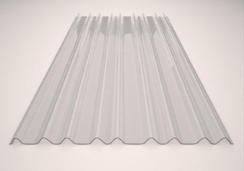 2000x950 mm Water Proof Crystal Transparent Polycarbonate Roofing Sheets