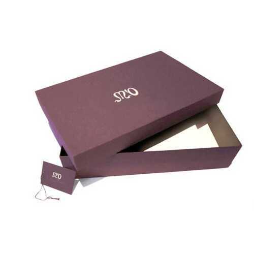 Apparel Packaging Rectangle Printed Garments Cardboard Packing Box