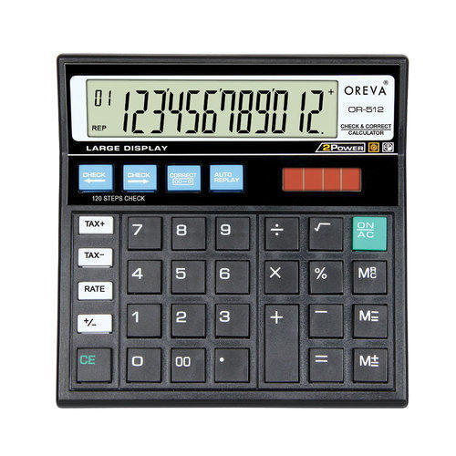 Large Display Oreva OR-512 Digital Basic Calculator