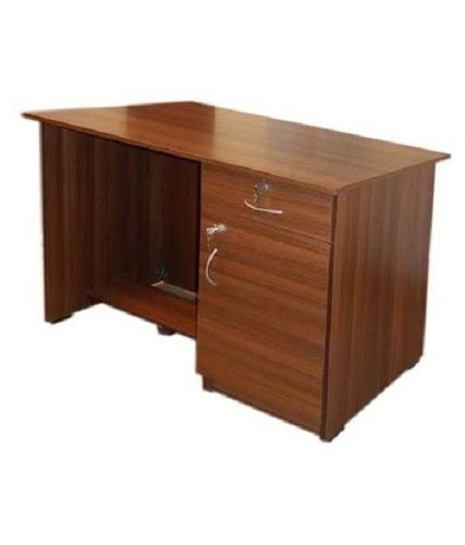 Premium Quality Wooden Material Office Table With Cabinet And Drawers