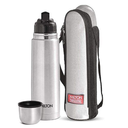 Easy To Carry Portable Durable Silver Milton Thermosteel Flask