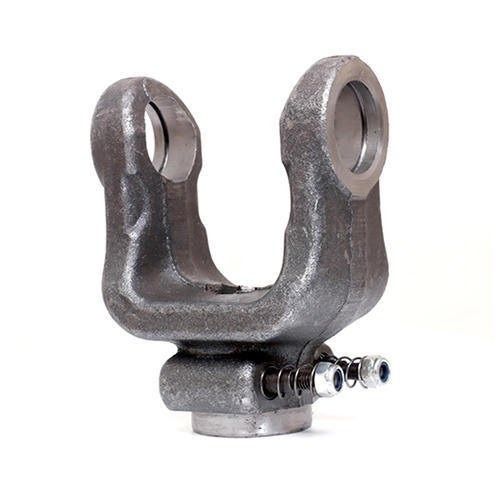 Silver Sturdy Construction Mild Steel Polished Rotavator Outer End Yoke (1.5 Inch)