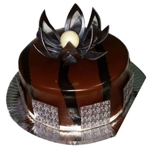 Sweet Taste Hygienically Prepared Delicious And Mouth Watering Round Chocolate Cake