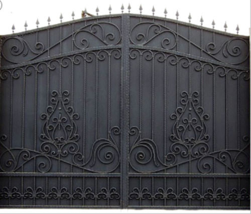 10 Feet Long Paint Coated And Rust Proof Iron Designer Main Gate 